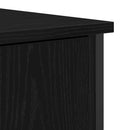 vidaXL Széf Fekete tölgy 70 x 30 x 80 cm Faanyag