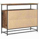 vidaXL Széf Régi fa 100 x 35 x 80 cm Faanyag