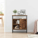 vidaXL Széf Régi fa 69 x 35 x 80 cm Faanyag