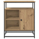 vidaXL Széf kézműves tölgy 69 x 35 x 80 cm Faanyag