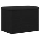 vidaXL Tárolópad Musta tammi 62 x 42 x 45 cm Szerelt Fa