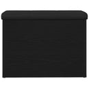 vidaXL Tárolópad Musta tammi 62 x 42 x 45 cm Szerelt Fa