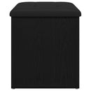 vidaXL Tárolópad Musta tammi 62 x 42 x 45 cm Szerelt Fa