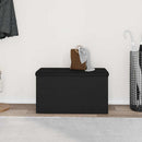 vidaXL Tárolópad Fekete tölgy 82 x 42 x 45 cm Szerelt Fa