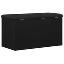vidaXL Tárolópad Fekete tölgy 82 x 42 x 45 cm Szerelt Fa