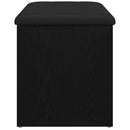 vidaXL Tárolópad Fekete tölgy 82 x 42 x 45 cm Szerelt Fa
