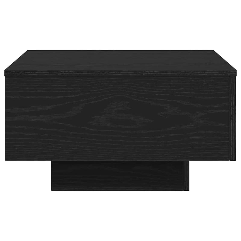 vidaXL Dohányzóasztal Musta tammi 55 x 55 x 31 cm Faanyag