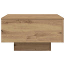 vidaXL Dohányzóasztal Artisan tölgy 55 x 55 x 31 cm Faanyag