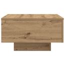 vidaXL Dohányzóasztal Artisan tölgy 55 x 55 x 31 cm Faanyag