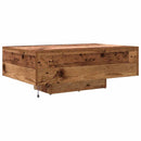 vidaXL Dohányzóasztal Öreg fa 85 x 55 x 31 cm Faanyag