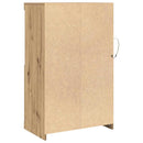 vidaXL Oldalsó szekrény kézműves tölgy 60.5 x 37 x 100 cm Faanyag