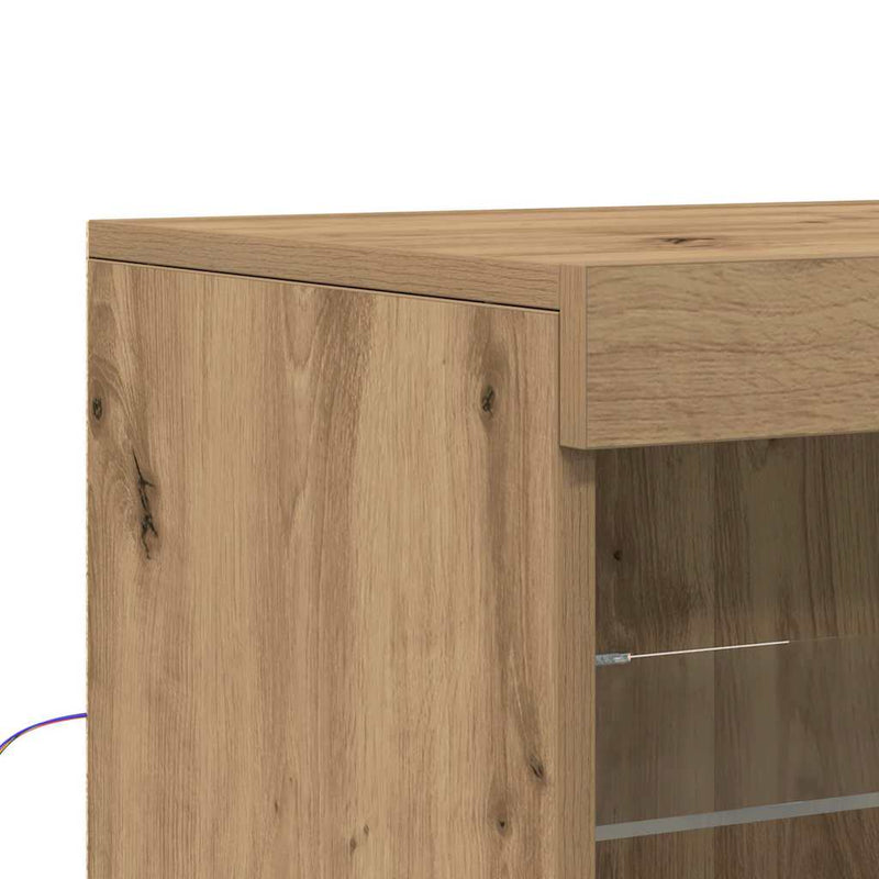 vidaXL Széf kézműves tölgy 60.5 x 37 x 100 cm Faanyag