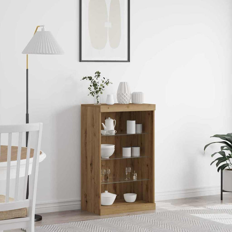 vidaXL Széf kézműves tölgy 60.5 x 37 x 100 cm Faanyag