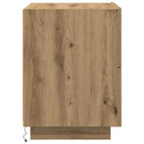 vidaXL Éjjeliszekrény 2 pcs Artisan tölgy 45 x 40 x 55 cm Faanyag