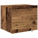 vidaXL Éjjeliszekrény fiókkal Öreg fa 50 x 39 x 41 cm Faanyag