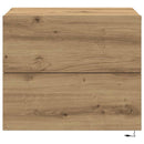 vidaXL Fali éjjeli szekrény 2 pcs kézműves tölgy 50 x 39 x 41 cm