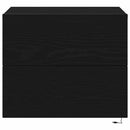 vidaXL Éjjeliszekrény fiókkal Fekete tölgy 50 x 39 x 41 cm Faanyag
