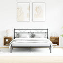 vidaXL Lebegő polc polcokkal 2 pcs Barna 40 x 28.5 x 40 cm Faanyag