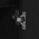 vidaXL Fürdőszobai mosdószekrény Fekete tölgy 80 x 30 x 60 cm Faanyag