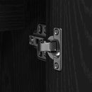 vidaXL Fürdőszobai mosdószekrény Fekete tölgy 60 x 30 x 60 cm Faanyag