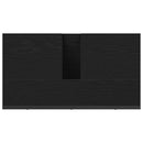 vidaXL Fürdőszobai mosdószekrény Fekete tölgy 60 x 30 x 60 cm Faanyag