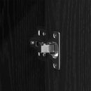 vidaXL Fürdőszoba bútor szett Fekete tölgy 33 x 33 x 120,5 cm Faanyag