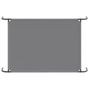 vidaXL szürke oxford szövet és acél emelt kutyafekhely 130x80x20 cm