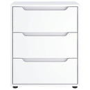 vidaXL VISNES fehér szerelt fa tálalószekrény 60x40x73 cm