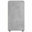 vidaXL VISNES betonszürke szerelt fa tálalószekrény 60x40x73 cm