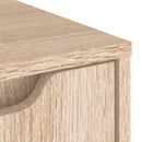 vidaXL VISNES sonoma tölgy szerelt fa tálalószekrény 60x40x73 cm