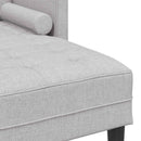 vidaXL Kanapé Szett Felhős szürke 173 x 131 x 67 cm szövet