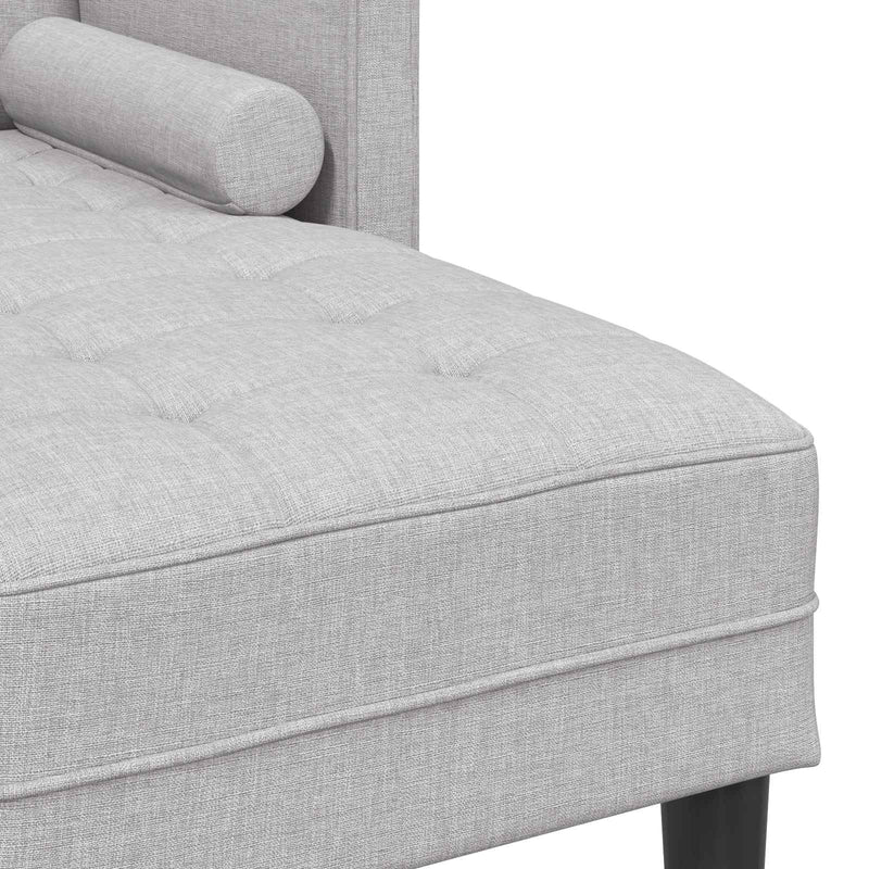 vidaXL Kanapé Szett Felhős szürke 173 x 131 x 67 cm szövet