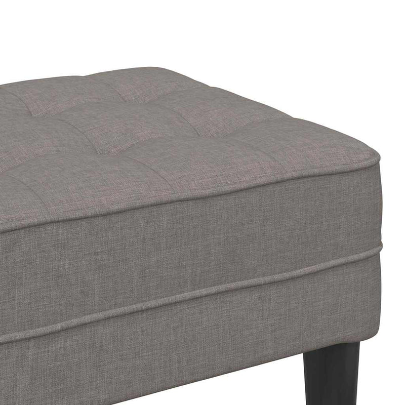 vidaXL pad Tópszínű 113 x 57 x 39 cm szövet