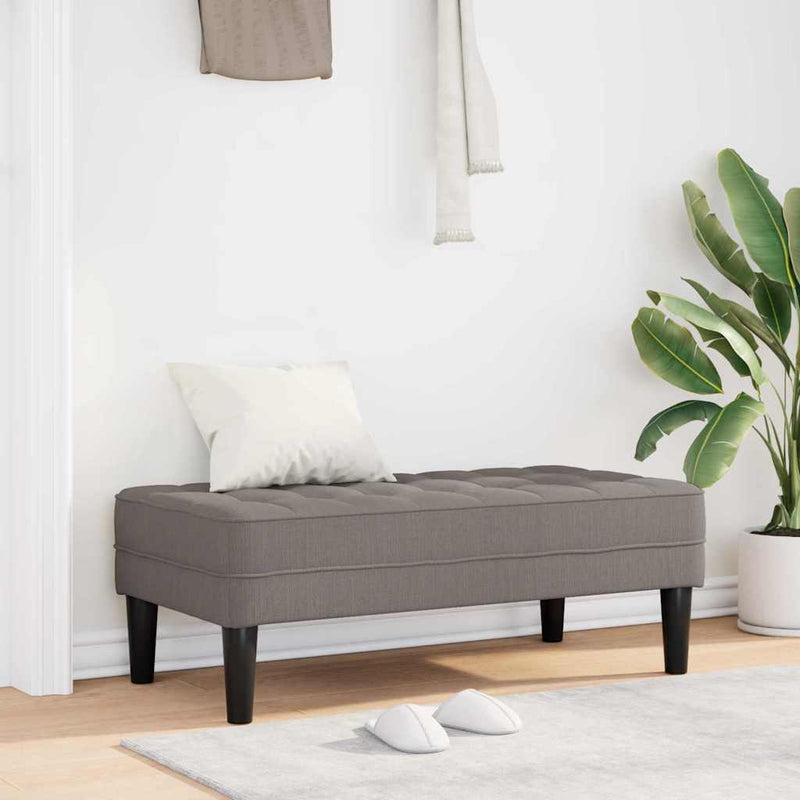 vidaXL pad Tópszínű 113 x 57 x 39 cm szövet