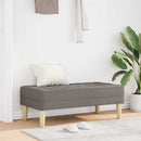 vidaXL pad párnával Tópszínű 113 x 57 x 39 cm szövet