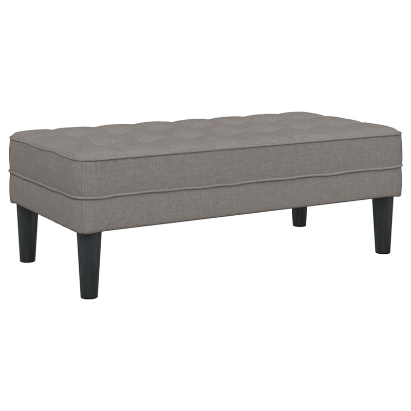 vidaXL pad Tópszínű 113 x 57 x 39 cm szövet