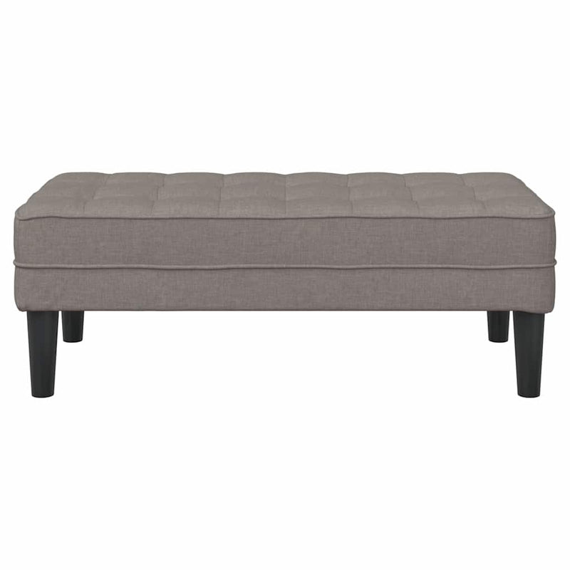 vidaXL pad Tópszínű 113 x 57 x 39 cm szövet