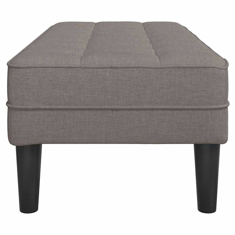 vidaXL pad Tópszínű 113 x 57 x 39 cm szövet