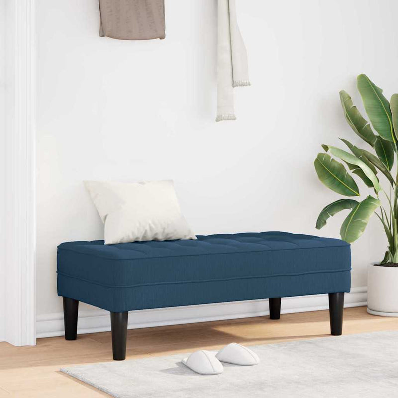 vidaXL pad Kék 113 x 57 x 39 cm szövet