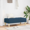 vidaXL pad párnával Kék 113 x 57 x 39 cm szövet