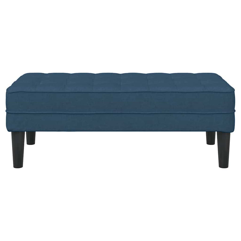 vidaXL pad Kék 113 x 57 x 39 cm szövet