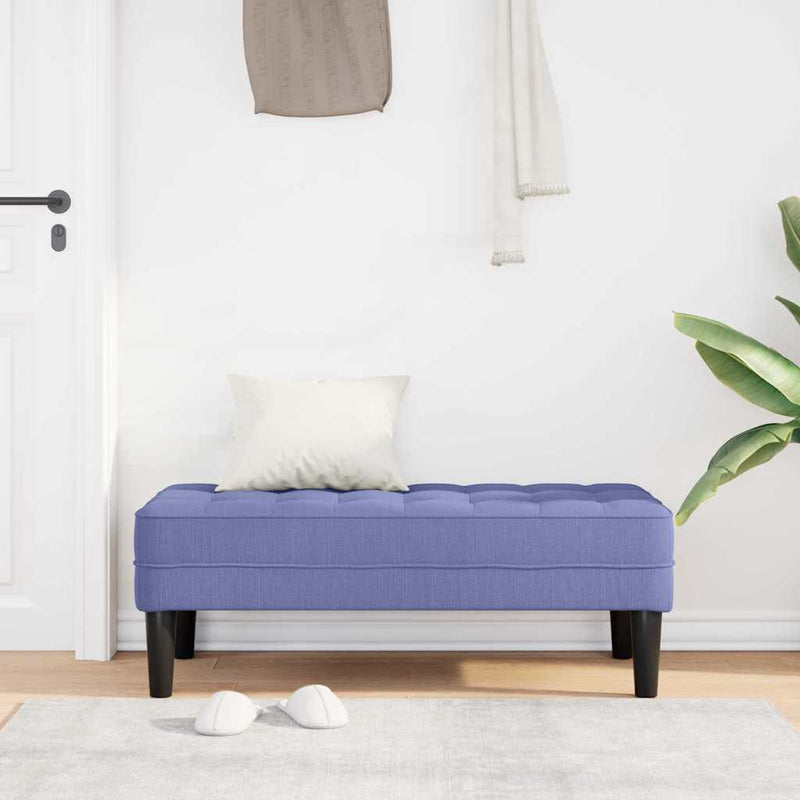 vidaXL pad Farmerkék 113 x 57 x 39 cm szövet