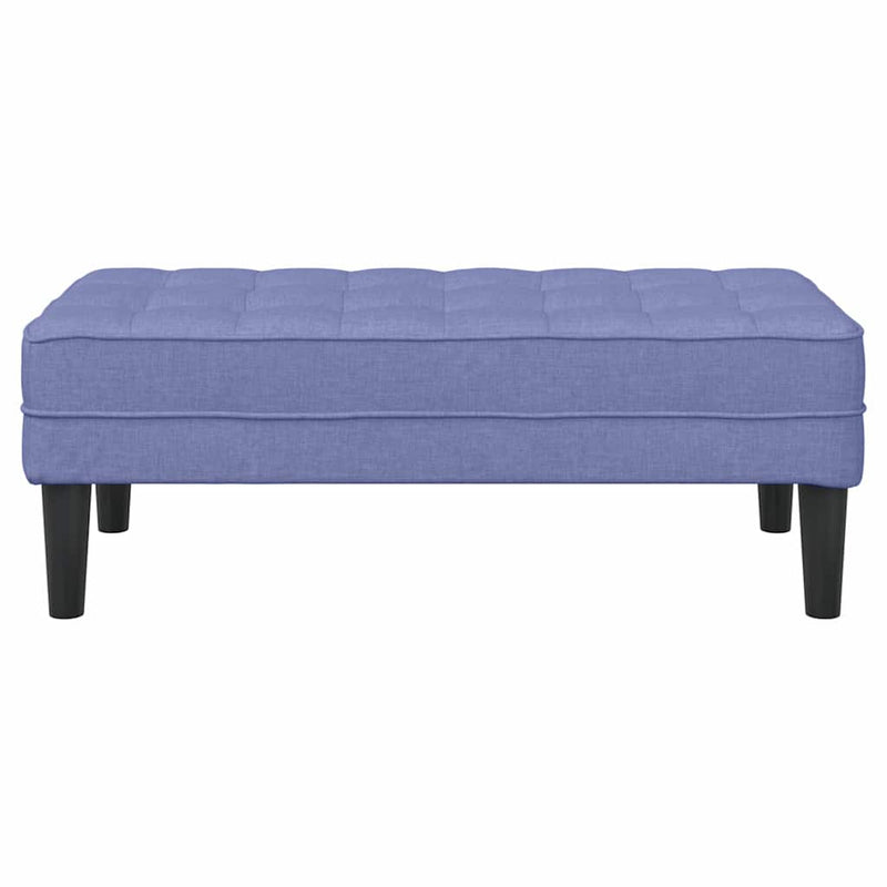 vidaXL pad Farmerkék 113 x 57 x 39 cm szövet