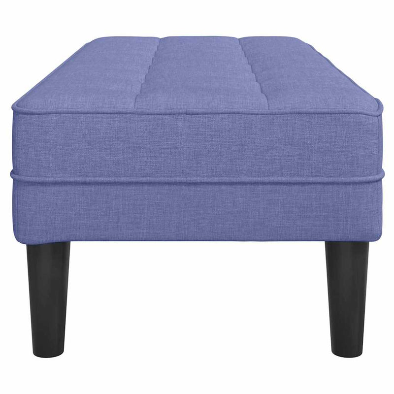 vidaXL pad Farmerkék 113 x 57 x 39 cm szövet