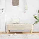 vidaXL pad párnával Vászon 113 x 57 x 39 cm szövet
