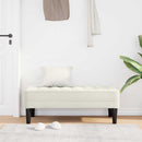 vidaXL pad párnával Krém 113 x 57 x 39 cm Bársony