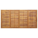 vidaXL Kerti Étkezőasztal Szürke 180 x 90 x 75 cm