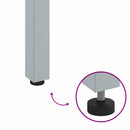 vidaXL Kültéri asztalok Természetes és Szürke 150 x 90 x 75 cm