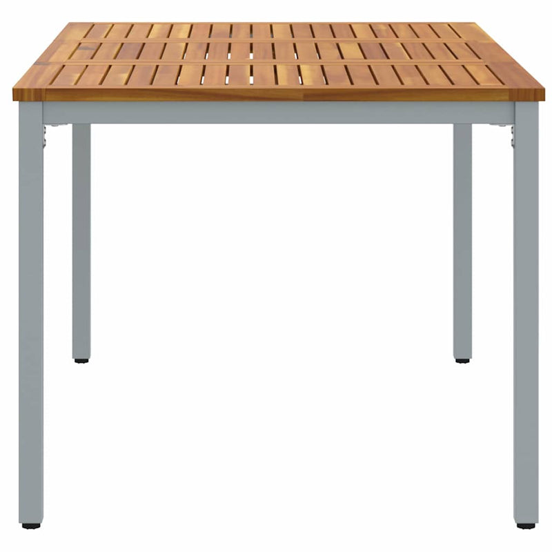 vidaXL Kültéri asztalok Természetes és Szürke 150 x 90 x 75 cm
