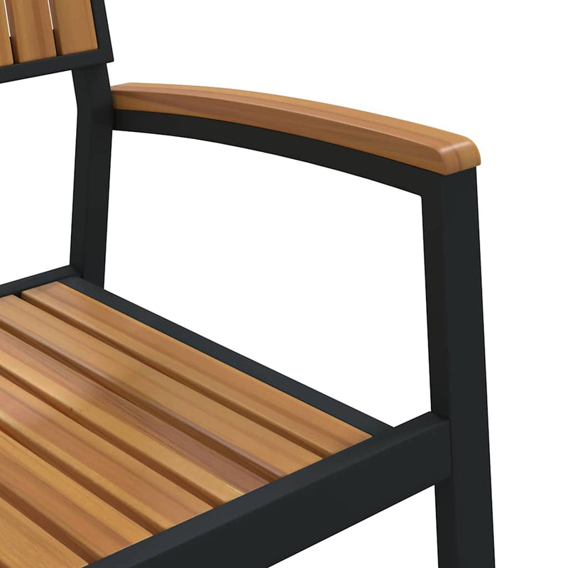 vidaXL Kerti Szék 4 pcs Barna 56 x 57 x 87 cm Tömör akácfa